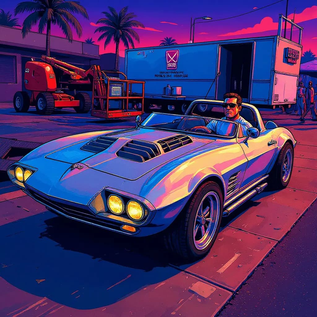 AI-Powered GTA Style Transformation